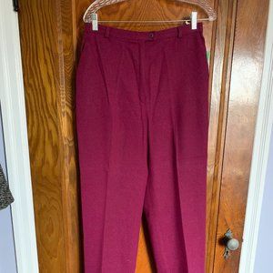 Cranberry John Meyer Pants- Vintage- Size 14- 31 inch inseam